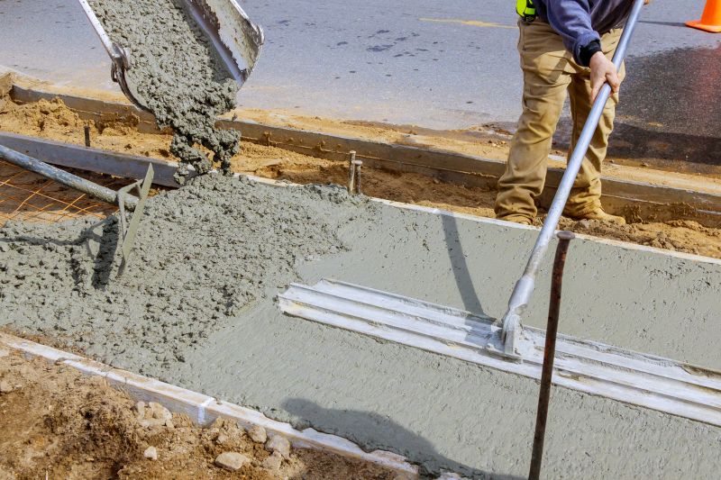 Products For Concrete Installations in use